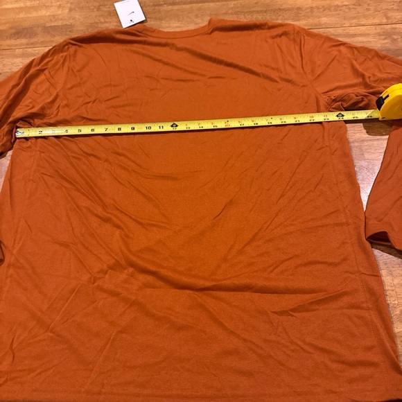 Nike Mens Dri-Fit Legend LS 2XL Training Shirt Orange 727980 802 New With Tags - Picture 7 of 8